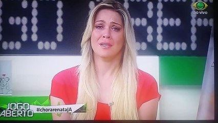 Renata Fã Chorando ao vivo