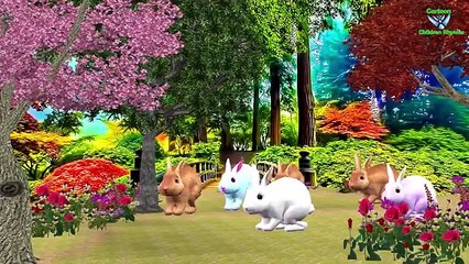 Tiger Vs Bear English Nursery Rhymes || 3D Animation Rhymes For Cartoon Childrens