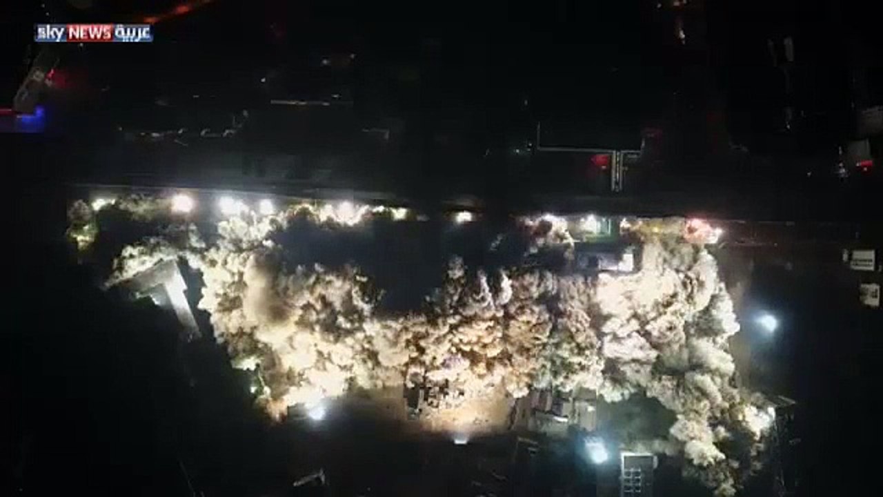 9 immeubles détruits en chine