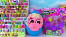 SHOPKINS Fluffy Baby Nappy Dee Play Doh Surprise Egg Limited Edition Hunt Blind Bag Show!