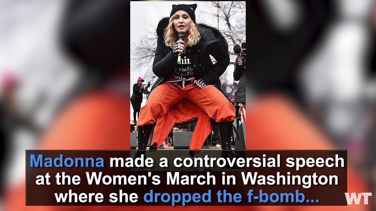 Madonna Has Thoughts of Blowing Up The White House