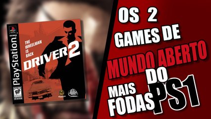 OS 2 GAMES MAIS FODAS DE MUNDO ABERTO DO PS1