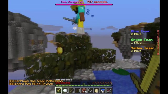 Minecraft- Skywars || ERRANDO ENDER PEARLS