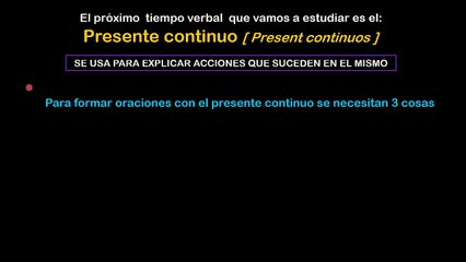 Lesson 10 S01 ESTUDIEMOS EL PRESENTE CONTINUO