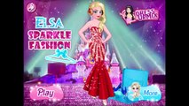 ᴴᴰ ♥♥♥ Disney Frozen Games - Frozen Princess Elsa Sparkle Fashion - Baby videos games for kids