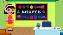 Shapes Songs For Kids Nursery Rhymes Cartoons Animation | Shapes Rhymes For Preschool Kids