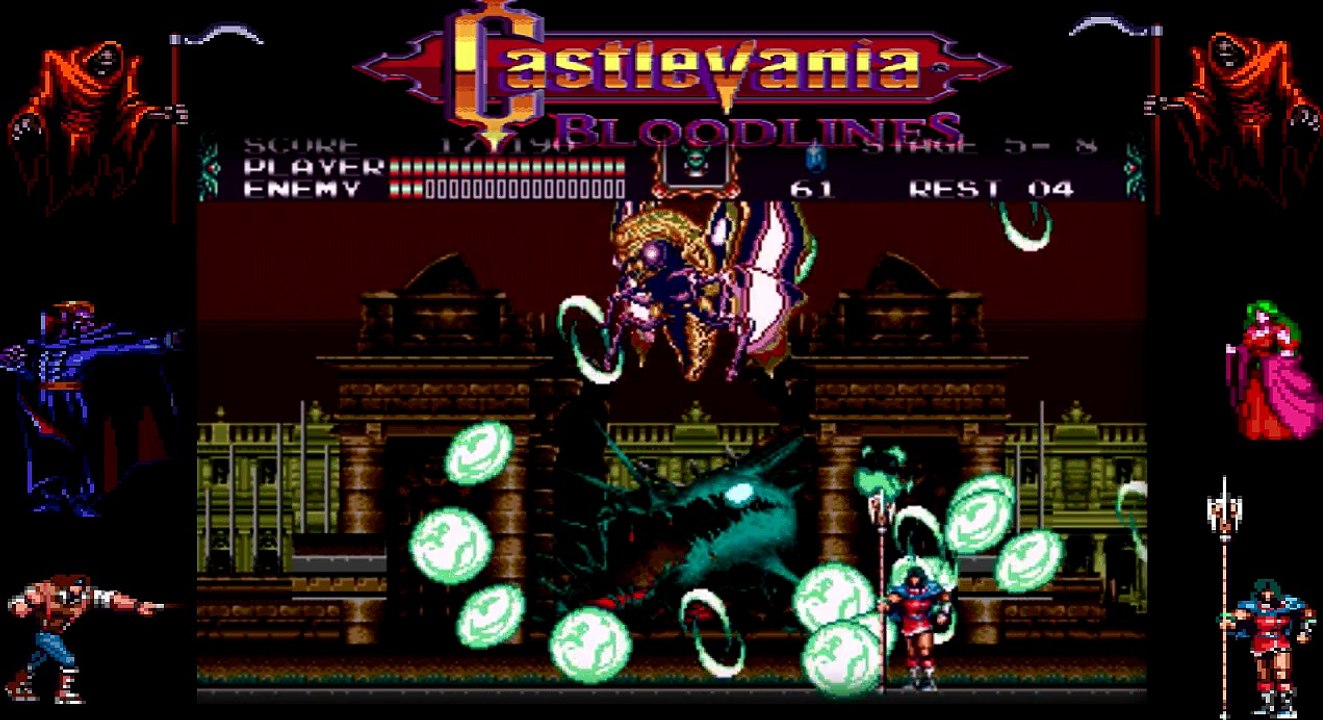 Castlevania Bloodlines Matando O Dracula Part 3