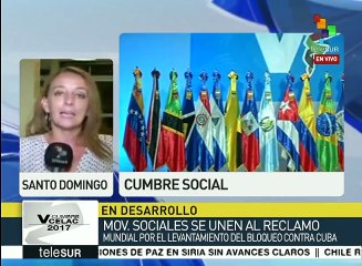 República Dominicana: movimientos sociales respaldan V Cumbre CELAC