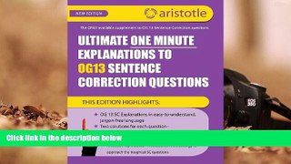 Download Ultimate One Minute Explanations to OG13 SC For Ipad