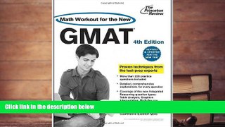 Download Math Workout for the New GMAT, 4th Edition Pre Order