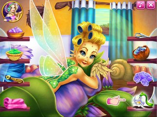 Tinker Bells Tiny Spa - Disney Make Up and Makeover Games for Girls 2016 HD