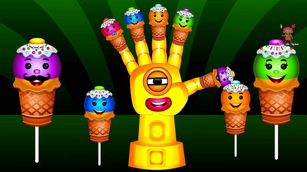 Ice Cream Finger Family | Ice Cream Finger Family Songs | Finger Family Nursery Rhymes