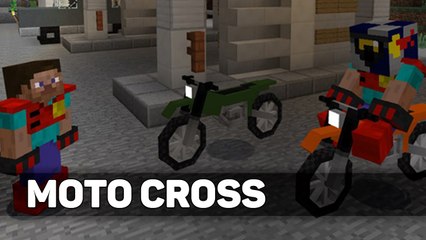 Minecraft PE 1.0.x (ADD-ON) - Motos de Rally !! • ‹PollyDonphe›