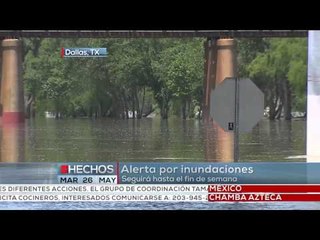 ¡Alerta por inundaciones!