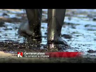 Comienza limpieza en playas