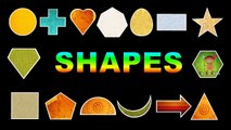 Shapes for Preschool Nursery Children | Learning Basic Shape Names - Kids Learning Videos