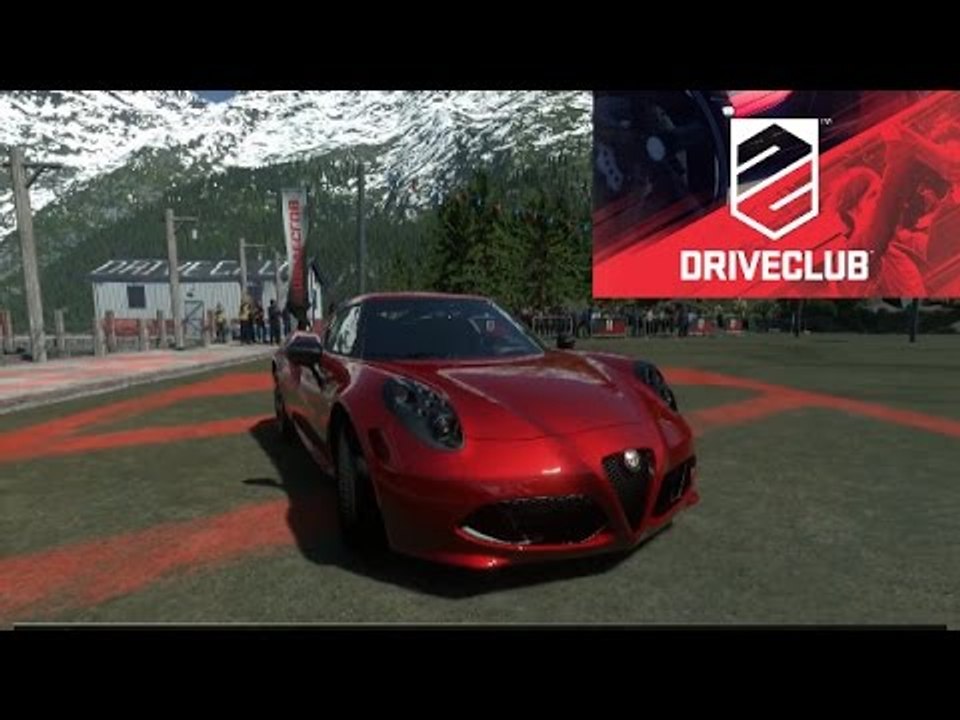 DriveClub PS4 | Alfa Romeo 4C | Sinclair Pass | 5 Lap Race