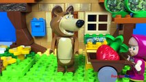 MASHA AND THE BEAR: MASHAS GARDEN & MASHAS TRAIN FUN PLAYSETS WITH STOP MOTION FROM PLAYBIG BLOXX
