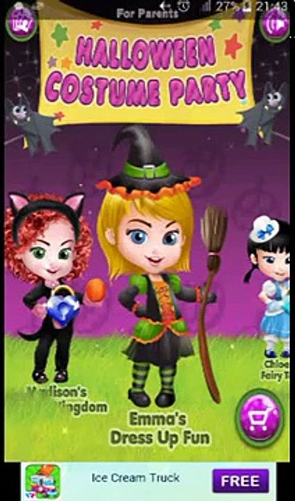 Halloween Costume Party TabTale Gameplay app android apps apk learning education movie