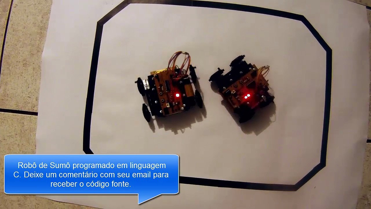 SUMÔ DE ROBÔS COM PIC | Robots Series #004