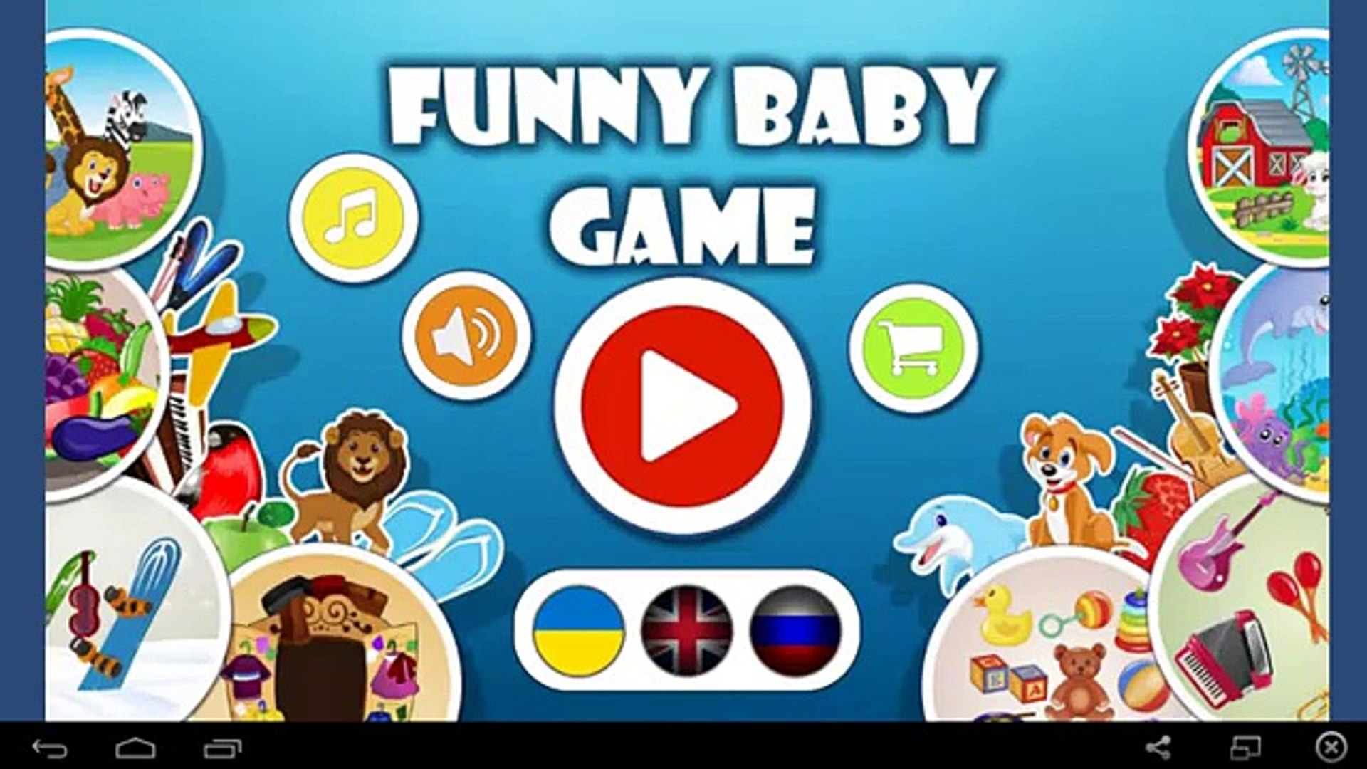 ⁣Baby Funny Games for Android GamePlay