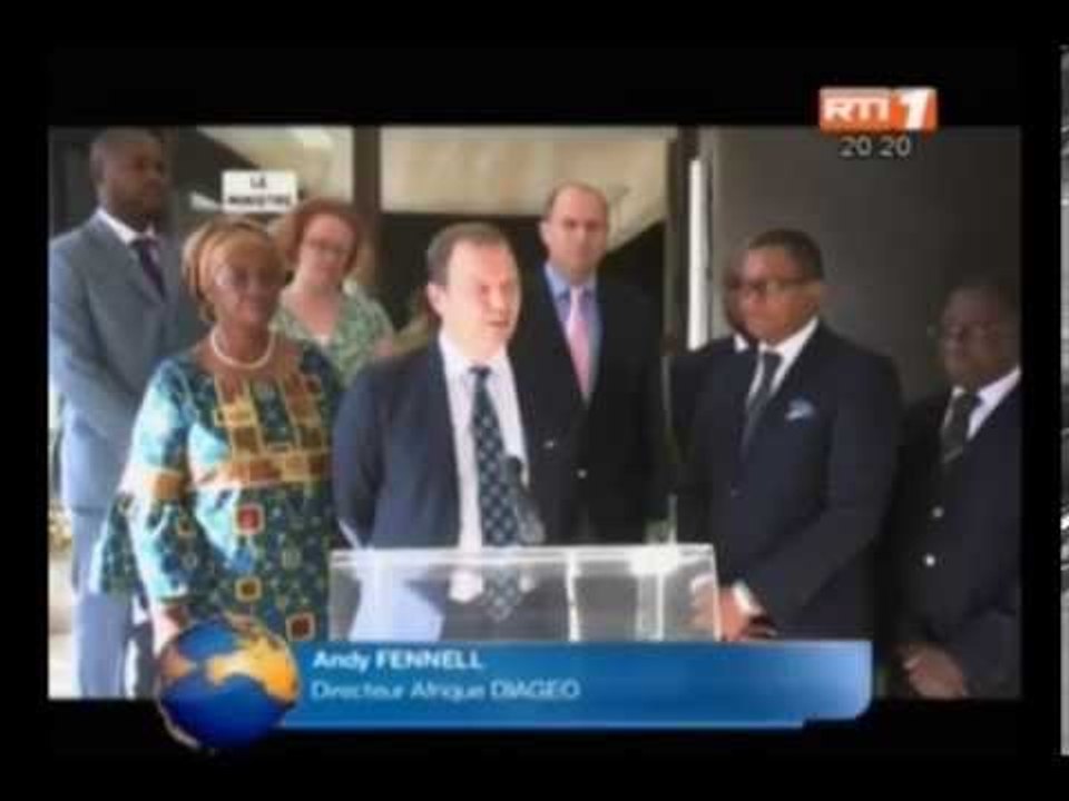 RTI - Echange entre le ministre  Hamed Bakayoko et la  délégation de DIAGEO