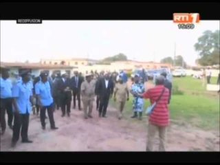 RTI Visite du Ministre d'Etat, Ministre de l'Intérieur, Hamed BAKAYOKO à  Lakota