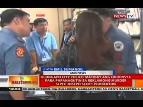 Olongapo City Police: Matibay ang ebidensya para papanagutin si PFC Joseph Scott Pemberton