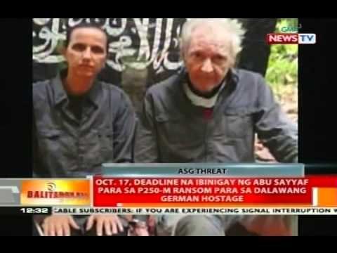 BT: Video ng mga dayuhang bihag ng Abu Sayyaf, bineberipika ng AFP