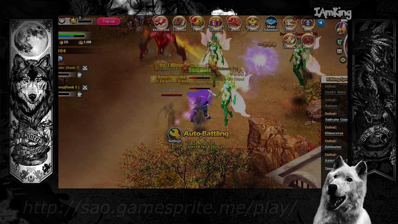 SAO's Legend - Treasure Instance (Speed Run)