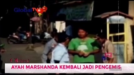 Ayah Mashanda Kembali Jadi Pengemis