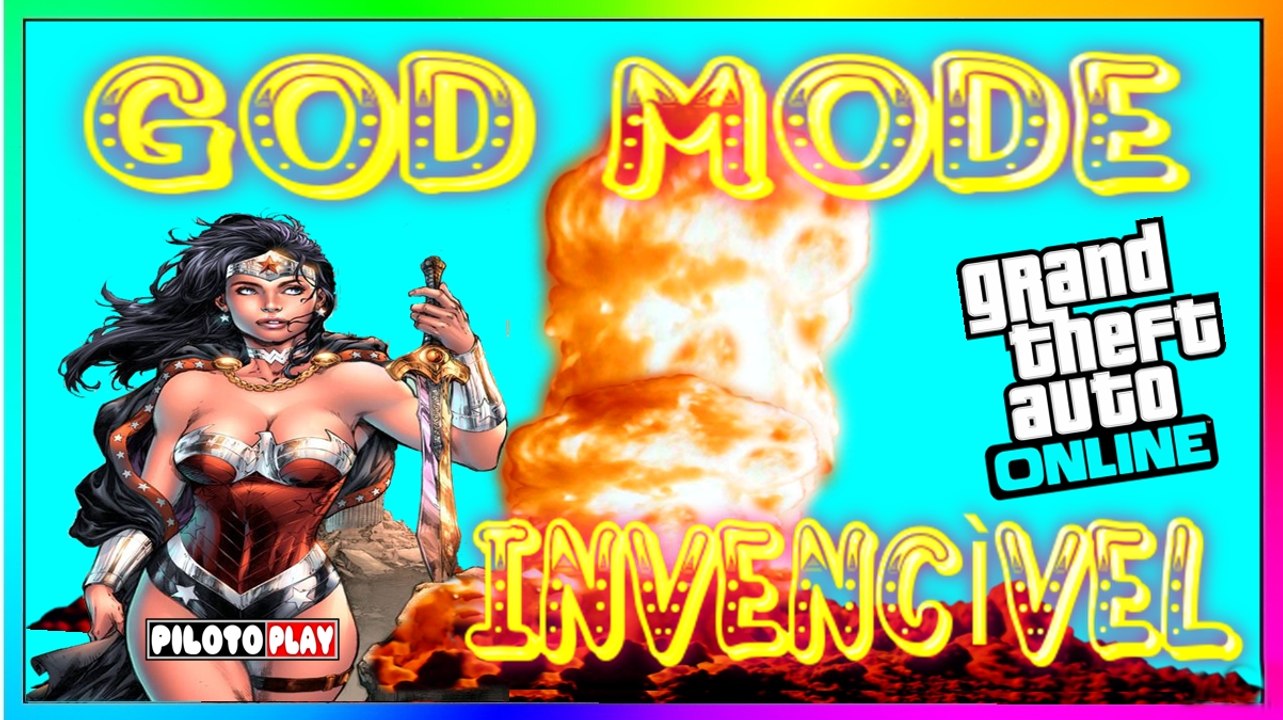 GTA 5 ONLINE: GOD MODE INVENCIVEL EM SESSÃO PUBLICA 1.37