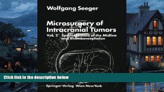Audiobook  Microsurgery of Intracranial Tumors: Vol. 2 Special Lesions of the Midline and