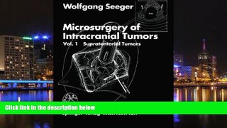 Audiobook  Microsurgery of Intracranial Tumors, Volume 1: Supratentorial Tumors Wolfgang Seeger