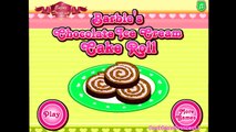 Barbie Chocolate Ice Cream Cake Roll Game Cooking Games
