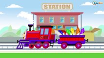 El Tren | Caricaturas de Trenes | Dibujos animados Educativos | Episodios completos de 1 hora