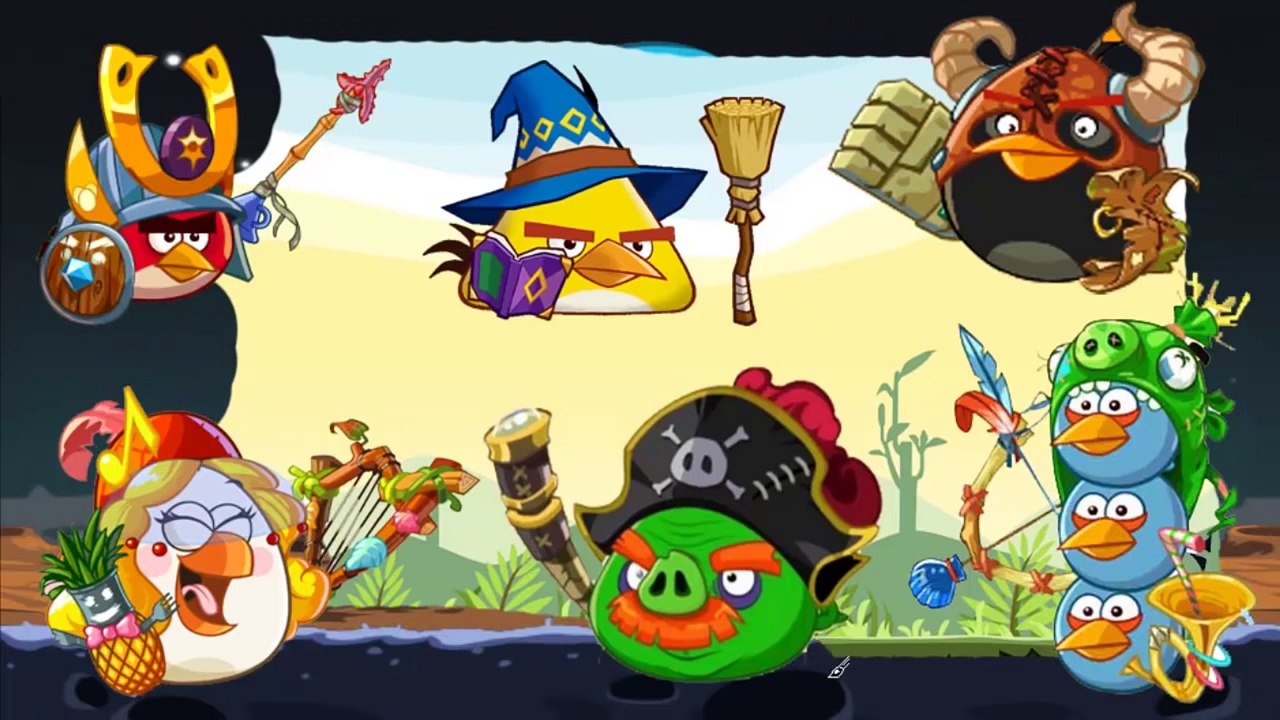 Angry Birds Transform - Angry Birds Coloring Pages For Learning Colors Part 2