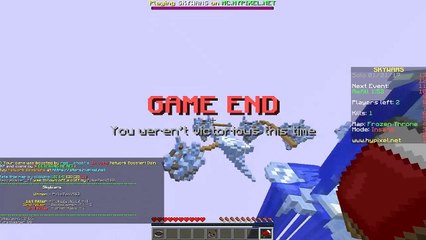 Minecraft SkyWars Treis Loucas Jogando SkyWars
