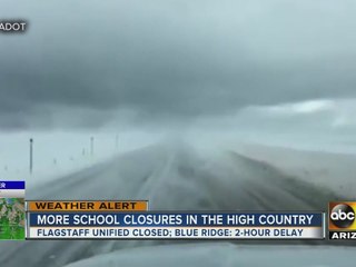 Winter storm brings rain to the Valley and snow to the high country