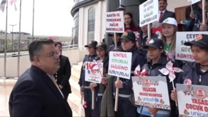 Çocuk Akademisi Öğrencileri İlk Belediyecilik Dersini Belediye Başkanından Aldı