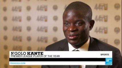 N'Golo Kanté wins PFA player of the year award