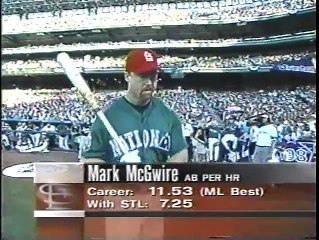 Mark McGwire 1998 (#2) (Homeruns #26-37) part 2/2