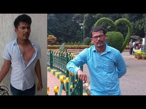 Bengaluru Journalist thrashed by cops during Hosur Road protest