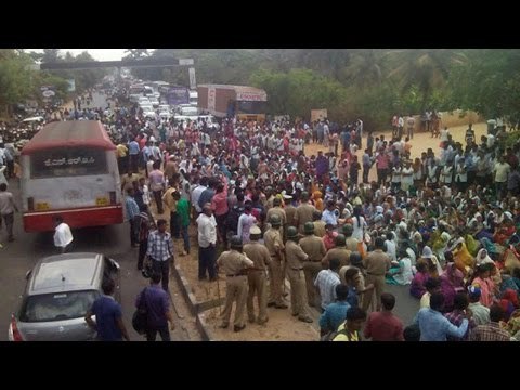 Bengaluru garment workers protest over PF, jams Hosur Road for 7 hours