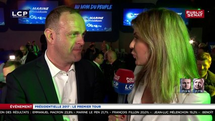 Steeve Briois compte sur les électeurs de Dupont-Aignan et de Mélenchon