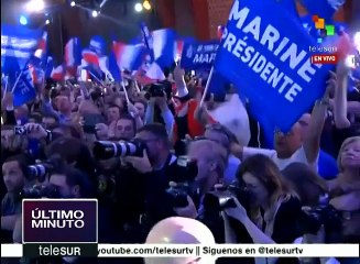 Ultranacionalista Le Pen pide a los franceses a unirse por el país