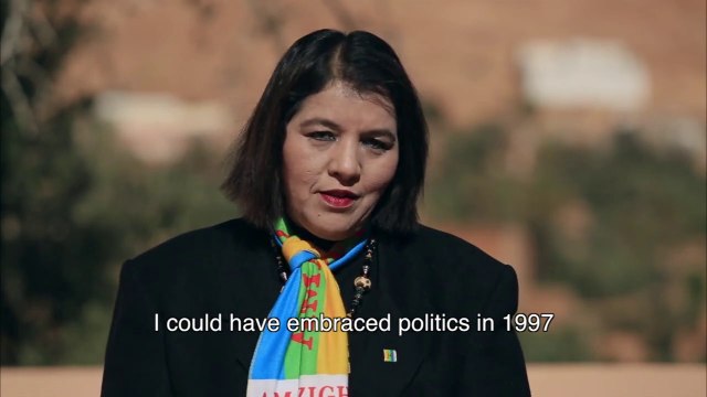 The Amazigh women of Morocco : The singer and poetess Fatima Tabaamrant