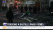 Présidentielle : des tensions à Bastille font des dégâts matériels et des blessés