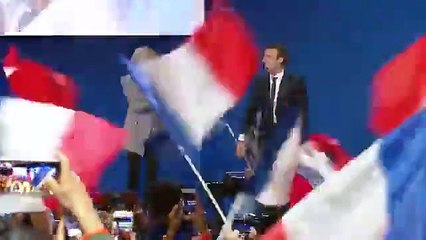 Le discours d'Emmanuel Macron après les résultats du 1er tour