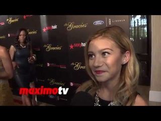 G. Hannelius Wants to Breathe Fire! | 2014 Gracie Awards